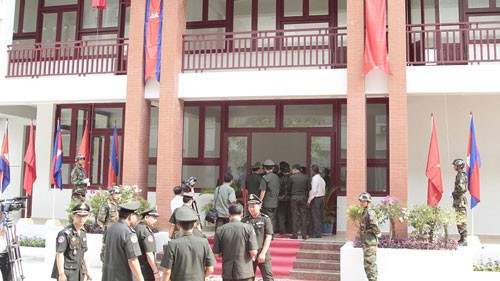 Vietnam – Cambodia Army Friendship House inaugurated - ảnh 1